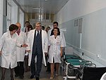 Полномочный представитель посетил клиническую больницу № 1 г. Новосибирска
