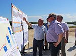 Полномочный представитель ознакомился с объектами дорожного сервиса в Алтайском крае