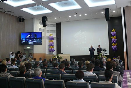 В ходе заседания торжественного ученого совета