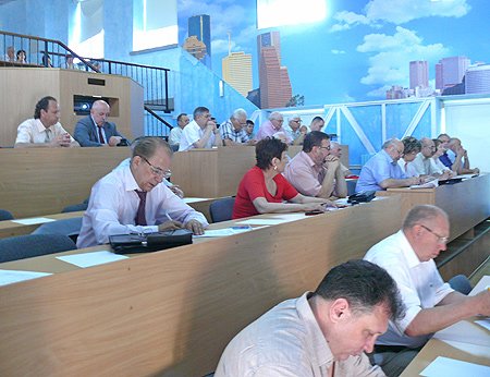 Члены Попечительского совета Сибсрина - руководители строительных и проектных организаций Новосибирской области