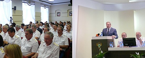 Виктор Толоконский подчеркнул особую роль органов прокуратуры округа в контроле за соблюдением законодательства органами власти