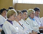 Вопросы развития сферы здравоохранения обсудил полномочный представитель на встрече с коллективом Городской клинической больницы № 1