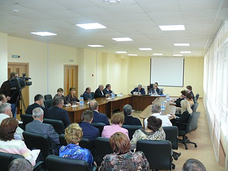 Встреча с резидентами бизнес-инкубатора поселка Кольцово  Новосибирской области