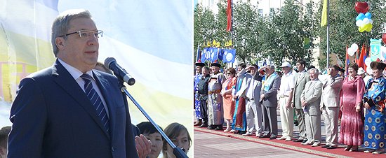 Виктор Толоконский поздравил жителей региона с юбилейной датой