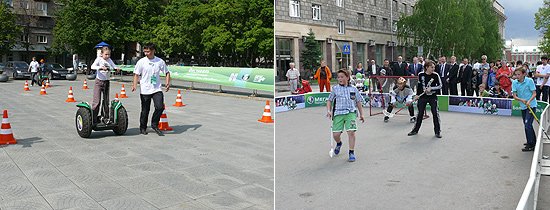 На площадках Фестиваля инноваций и спорта