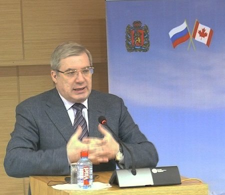 Полномочный представитель Президента РФ в СФО Виктор Толоконский: решению актуальных проблем при освоении северных территорий способствует сотрудничество России и Канады