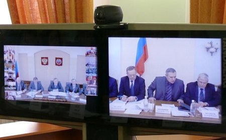 Видеоконференция с регионами СФО