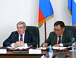 Виктор Толоконский провел совещание по вопросам социально-экономического развития Республики Тыва