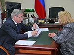 Полномочный представитель провел личный прием граждан по обращениям в приемную Президента Российской Федерации в Сибирском федеральном округе