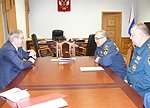 Полномочный представитель провел встречу с заместителем главы МЧС России и руководителем Сибирского регионального центра МЧС