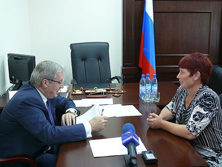 В ходе приема граждан