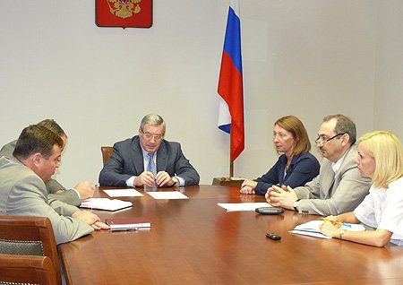 Участники рабочего совещания