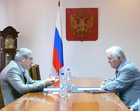 Полномочный представитель встретился с президентом Национальной медицинской палаты Леонидом Рошалем