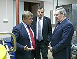Виктор Толоконский посетил Научно-исследовательский институт катализа им.Борескова СО РАН