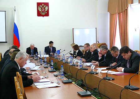 Участники совещания руководителей сибирских региональных отделений общероссийского отраслевого объединения «Союз машиностроителей России»