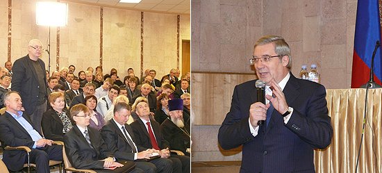 В ходе общения с активом Омска