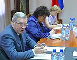 Виктор Толоконский встретился с руководителями профсоюзов работников государственных учреждений