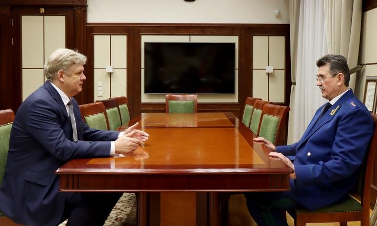 Рабочая встреча с заместителем Генерального прокурора России С.Зайцевым