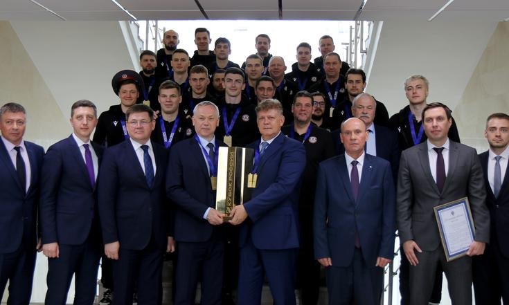 Встреча с ВК "Локомотив-Новосибирск"