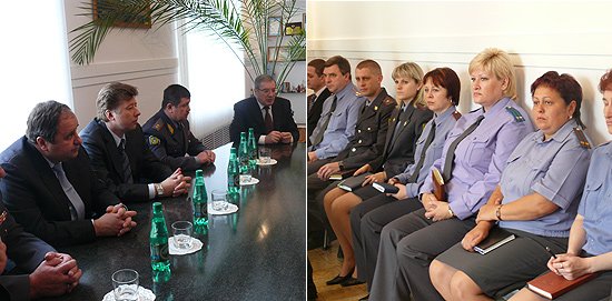Виктор Толоконский встретился встретился с руководителями подразделений отдела