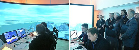 Тренажёр для подготовки авиадиспетчеров Новосибирского центра обслуживания воздушного движения