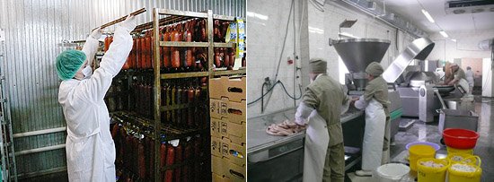 Производственные помещения птицефабрики