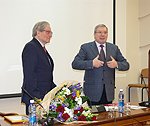 Полномочный представитель поздравил с юбилеем российского ученого-экономиста Константина Вальтуха