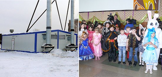 Новая котельная отапливает дом культуры, школу и ряд административных зданий в Колывани