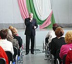 Полномочный представитель выступил перед лидерами профсоюзных организаций работников образования районов Новосибирской области