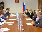 Вопросы сотрудничества в сфере культуры и искусства обсуждались на встрече полномочного представителя с делегацией г. Милана