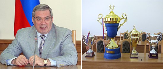 Полпред поздравил команду и партнеров клуба «Сибиряк» с призовым местом на чемпионате России по мини-футболу