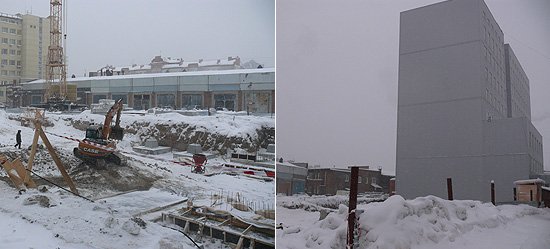 Площадка строительства нового инженерно-производственного корпуса «НИИ электронных приборов»