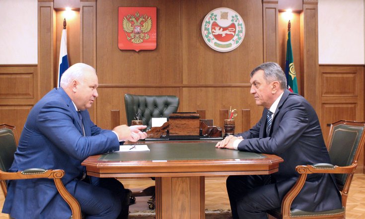 Встреча с главой Республики Хакасия