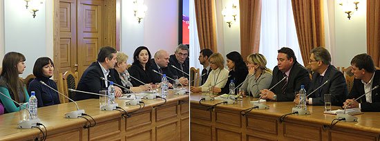Участники встречи