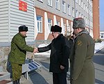 Полномочный представитель посетил военный городок в Новосибирске