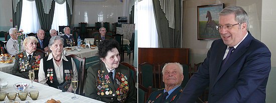 Полпред встретился с ветеранами Великой Отечественной войны