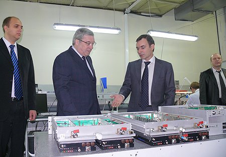В ходе осмотра производственных мощностей предприятия
