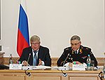 Состоялось первое заседание Окружного совета руководителей территориальных органов МВД России