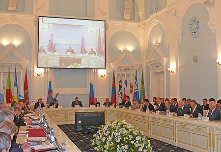 Заседание Совета при полномочном представителе Президента РФ в Сибирском федеральном округе