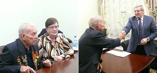 В ходе личного приема в Иркутске
