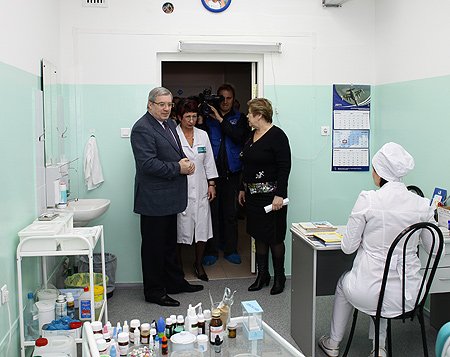 Полномочный представитель посетил ряд учреждений здравоохранения в Иркутске