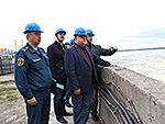 Полномочный представитель посетил Новосибирскую ГЭС