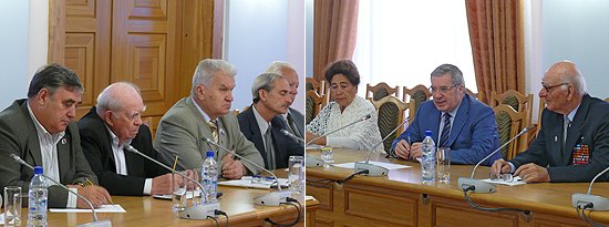 Виктор Толоконский отметил важность поддержки союзов и объединений ветеранов на региональном и муниципальном уровне