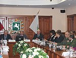 Вопросы патриотического воспитания молодого поколения полпред обсудил с членами общественных организаций Томской области