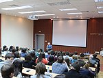 Виктор Толоконский встретился со студентами и преподавателями Новосибирского государственного университета экономики и управления
