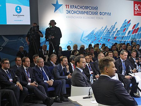 В ходе итогового пленарного заседания КЭФ-2014 «Новые источники роста в действии»