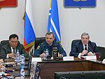 В Кызыле в ходе заседания коллегии МЧС России обсудили задачи по ликвидации последствий землетрясения