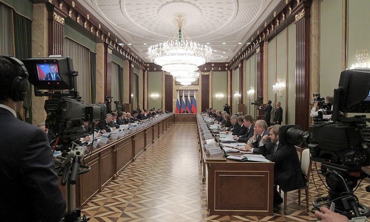 В ходе заседания Правительственной комиссии. Автор фото - Сергей Куксин