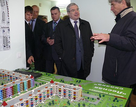 Виктор Толоконский ознакомился с проектом дальнейшего развития города-спутника Лесная Поляна
