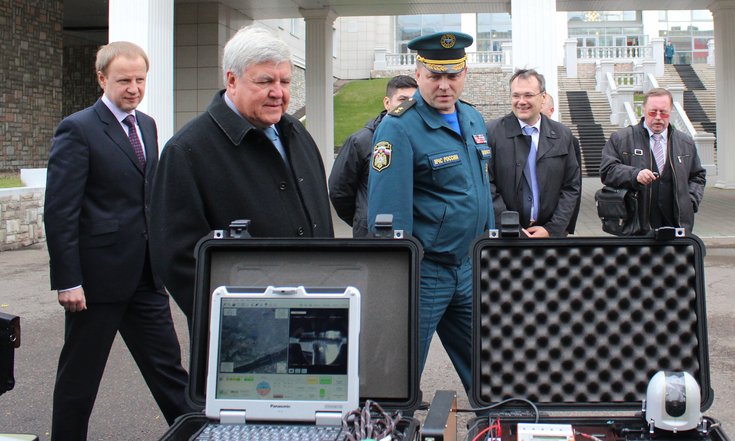 В Центре управления в кризисных ситуациях Сибирского регионального центра МЧС России